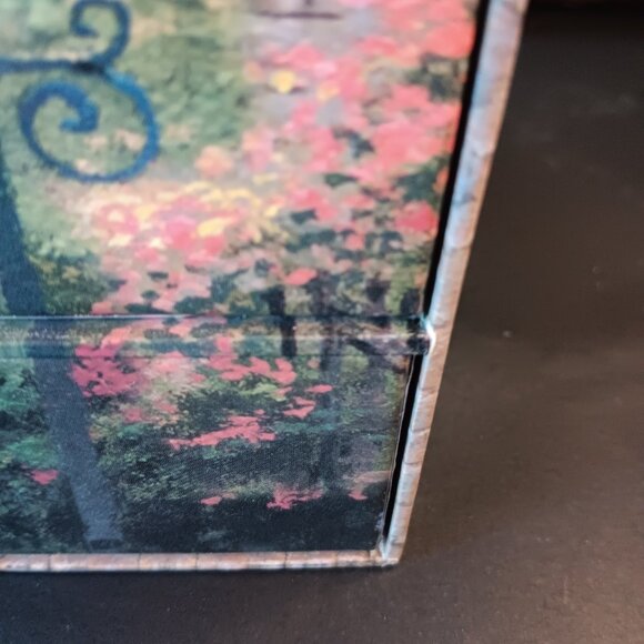 Thomas Kinkade Country Cottage House Keepsake Box Jewlery Storage No Stationary - Picture 14 of 16